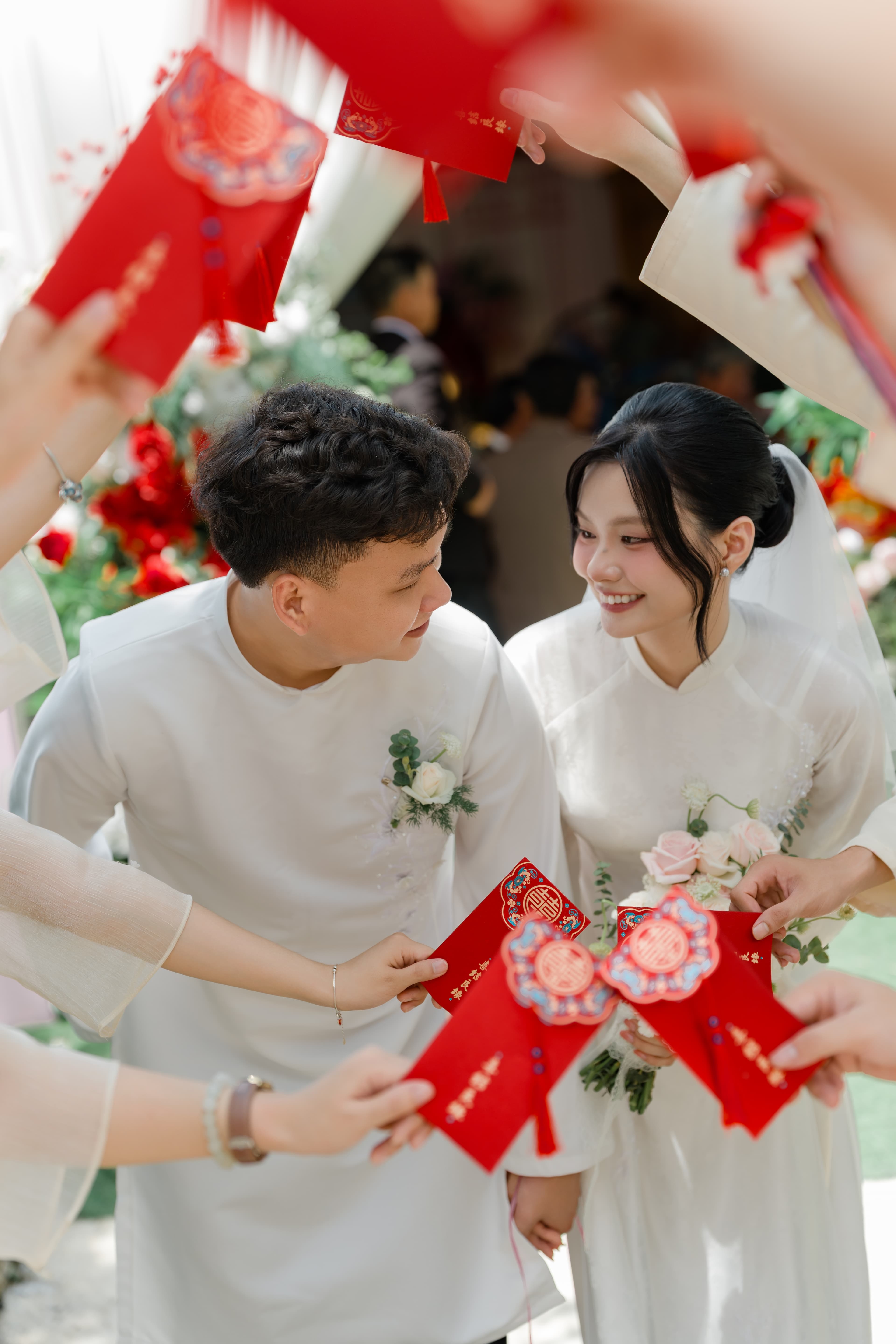 Ảnh album cưới tone sáng và ấm