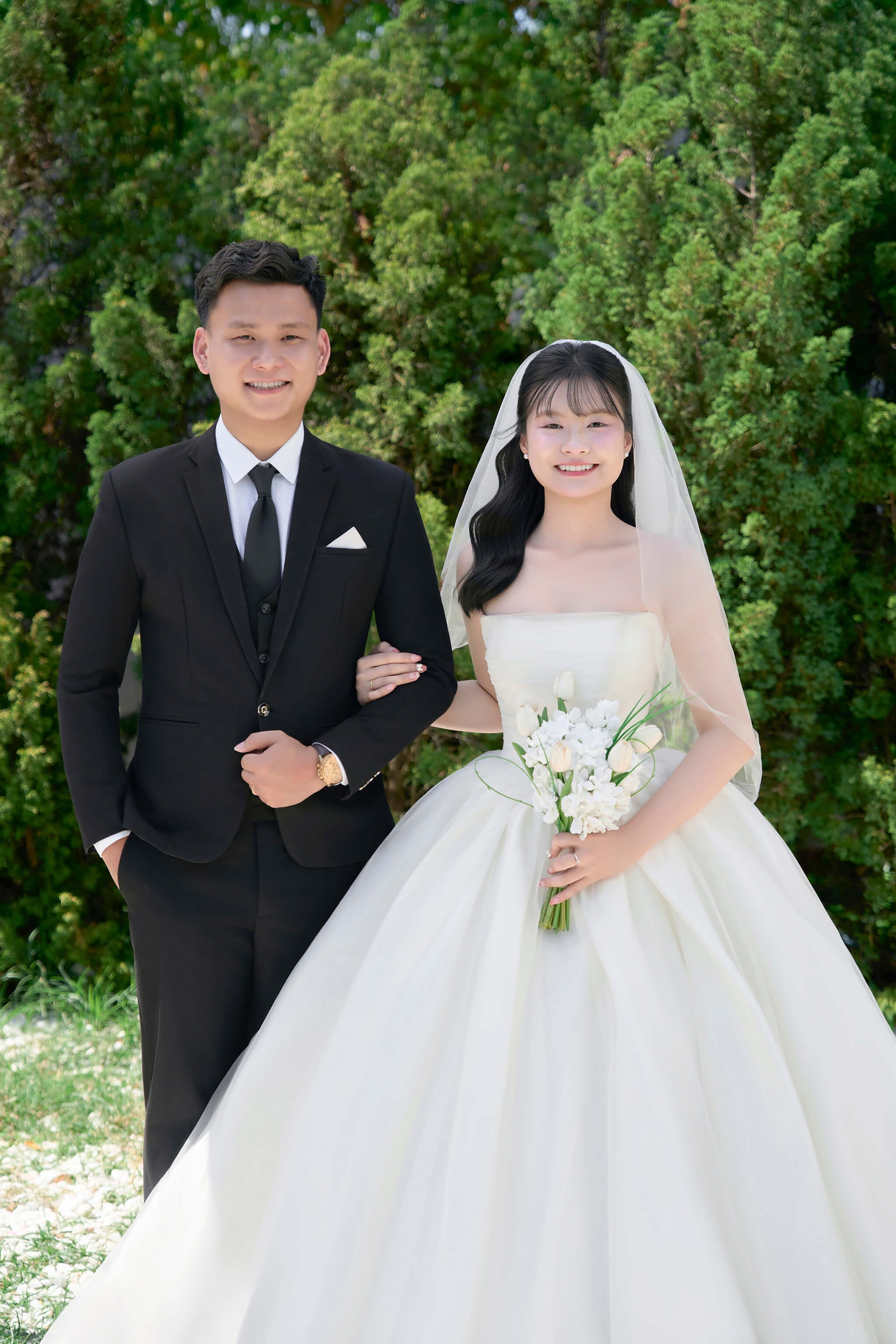 Chân dung cưới dịu dàng