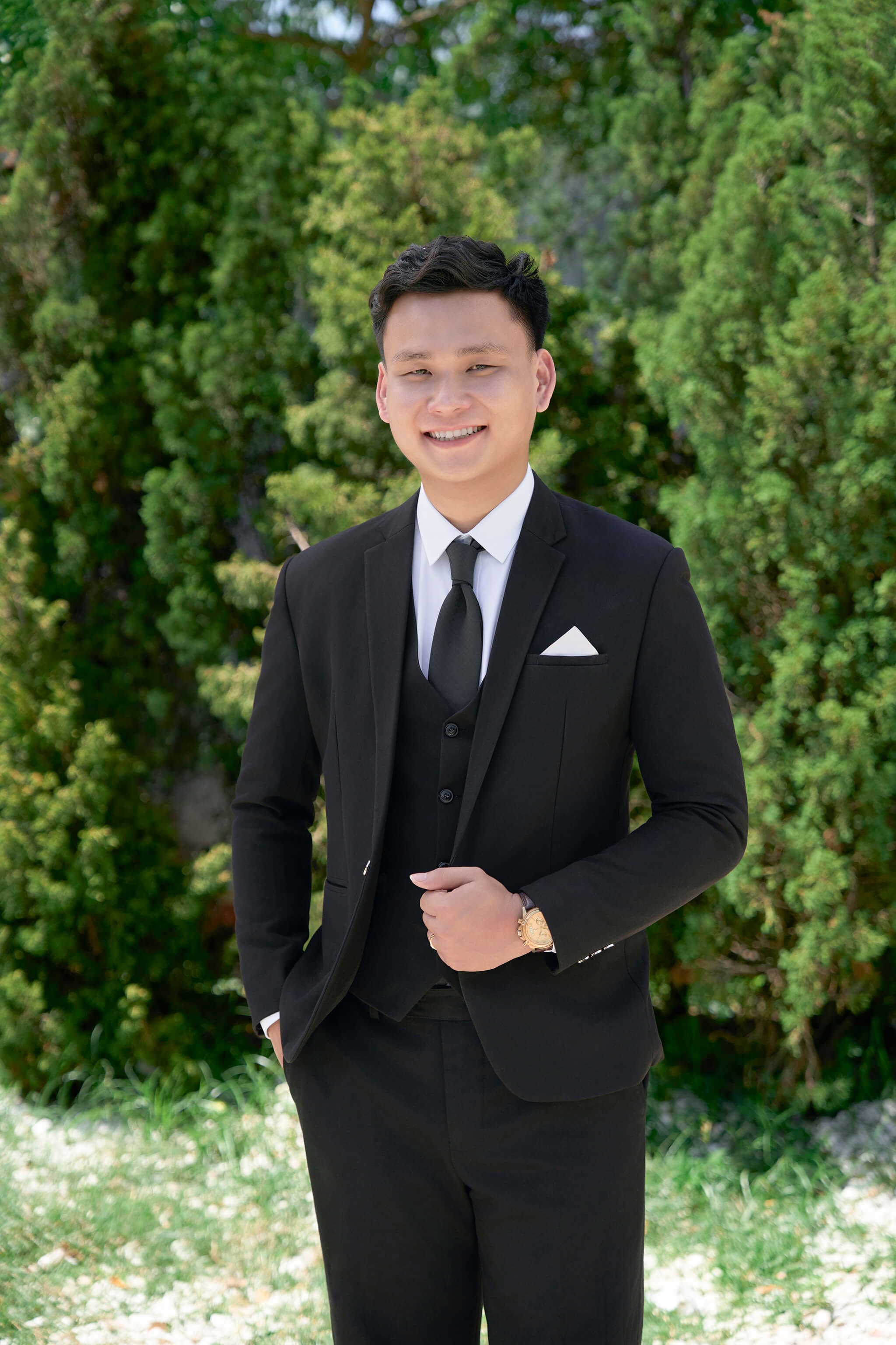 Giang Sơn và Thanh Hằng cùng nụ cười hạnh phúc