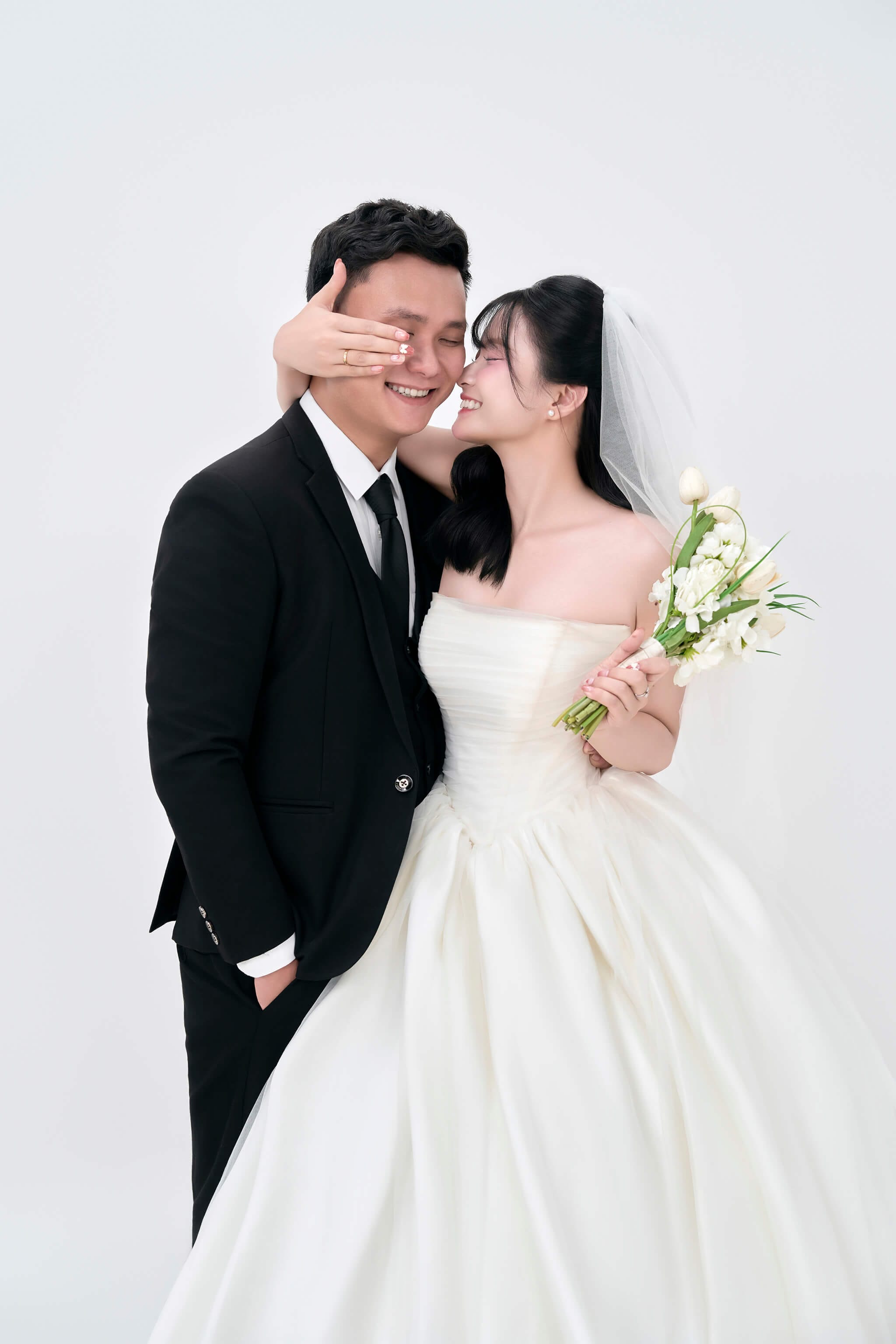 Ảnh album cưới tone ấm áp