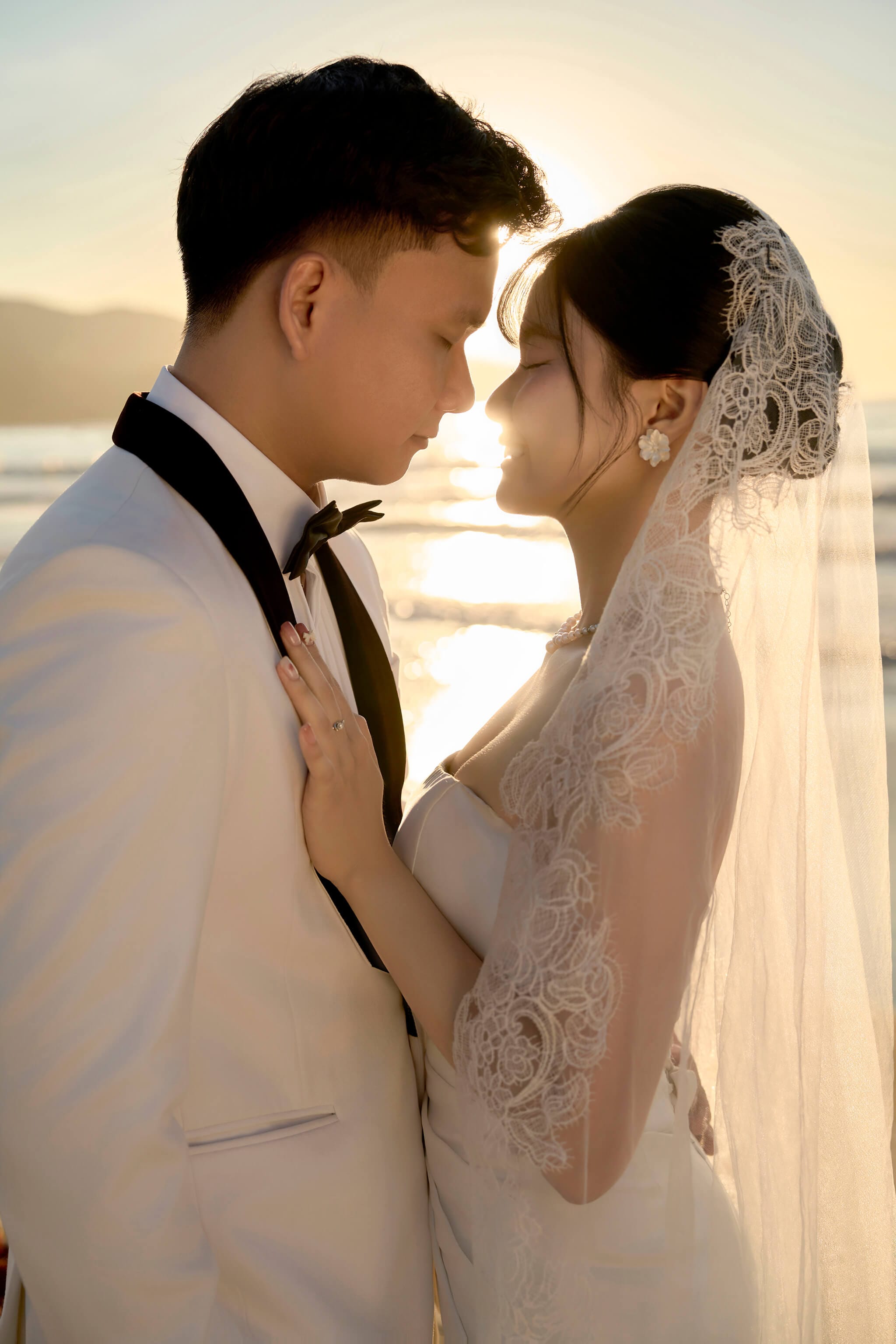 Ảnh cưới tone pastel của Giang Sơn và Thanh Hằng